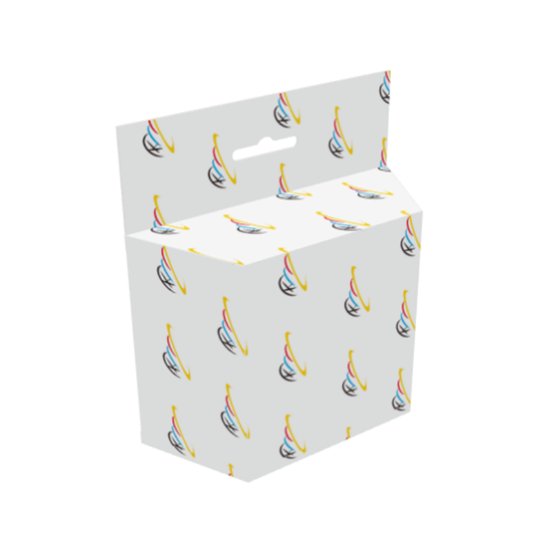 Trapezoid Shaped Hanging Panel Straight Tuck End (STE)