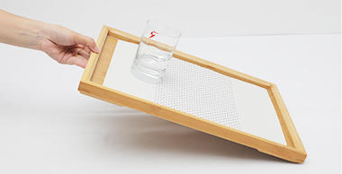 Exceptional Anti-Slip Effect, Keeping Glasses And Dishes From Sliding On Angle 30-45°